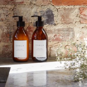 Chalk UK Lime and Herb hand and body lotion
