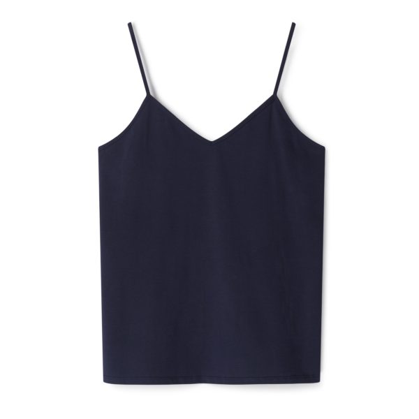 Chalk UK Lauren vest top | Navy