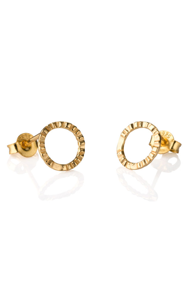 One & Eight Gold Maxi Madrid Earrings