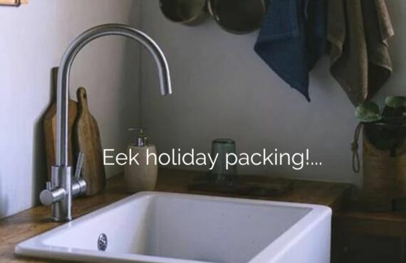 Eek holiday packing!
