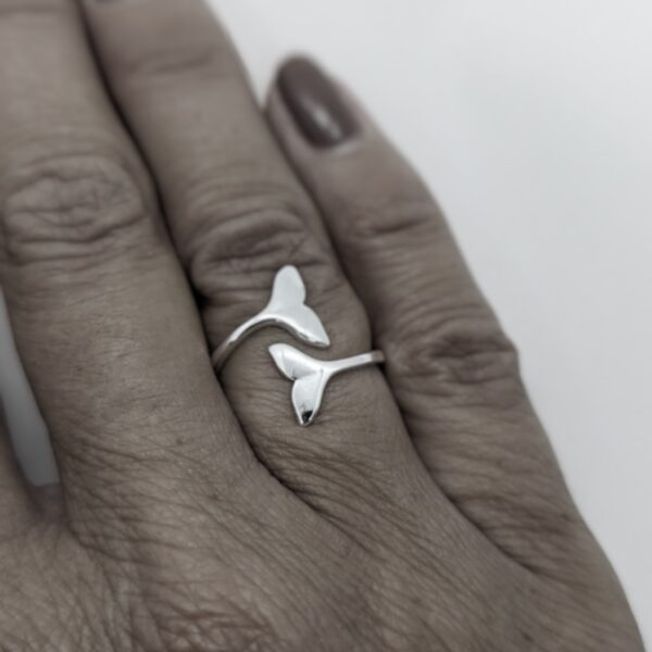 Sterling Silver Mermaid Tail Ring