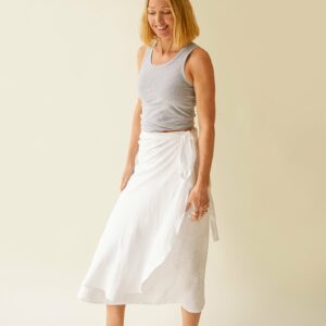 Chalk UK Sadie Skirt | White